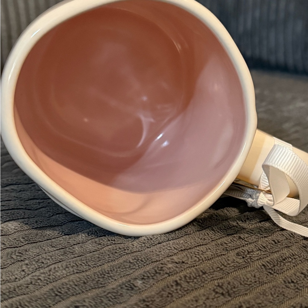 Rae Dunn x Disney x Bambi White Mug with pink interior NWT - Picture 4 of 6